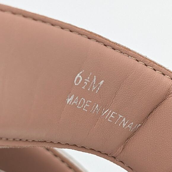 Linea Paolo Rosalie Strappy Slide Sandal Women's Eggshell Size US6.5M EU37 - Picture 7 of 13